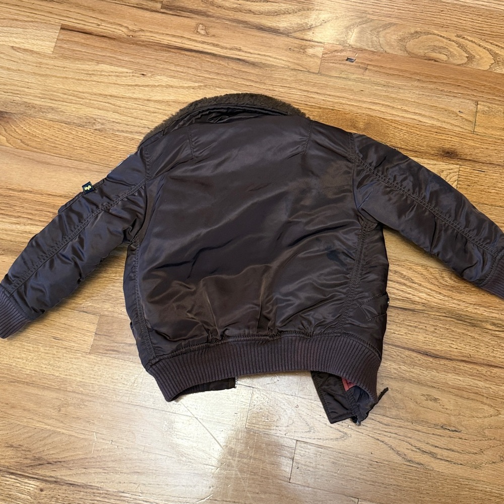 Alpha industries Maverick top gun flight jacket 4T fur collar - Picture 8 of 8